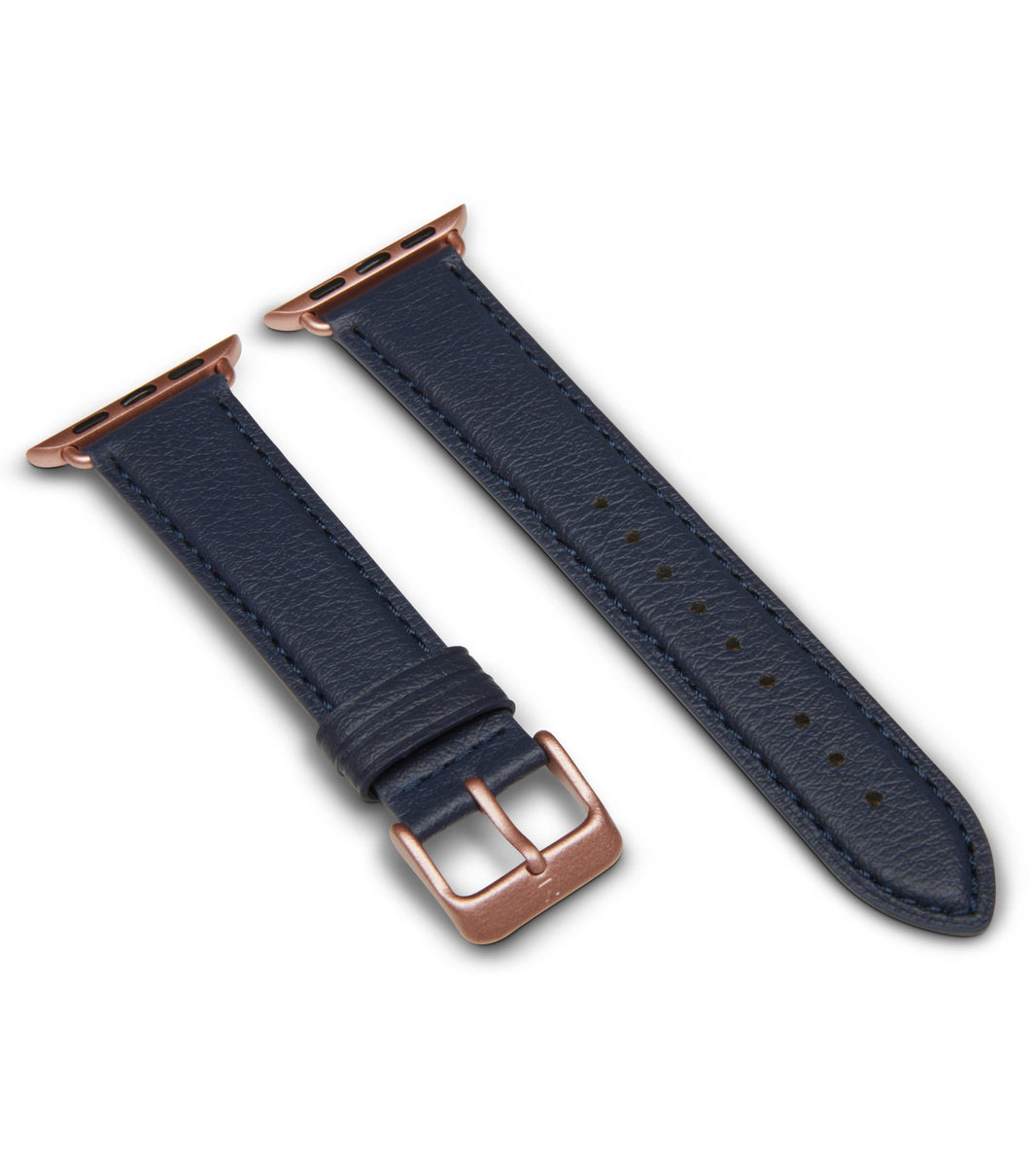 Navy Rose Gold Apple Watch