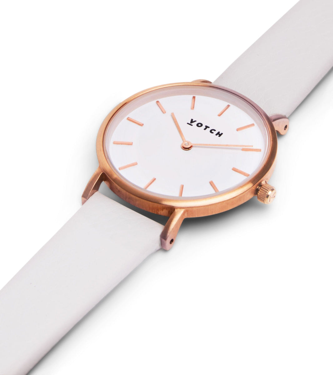 Rose Gold Light Grey Petite Rose Gold and Grey Watch