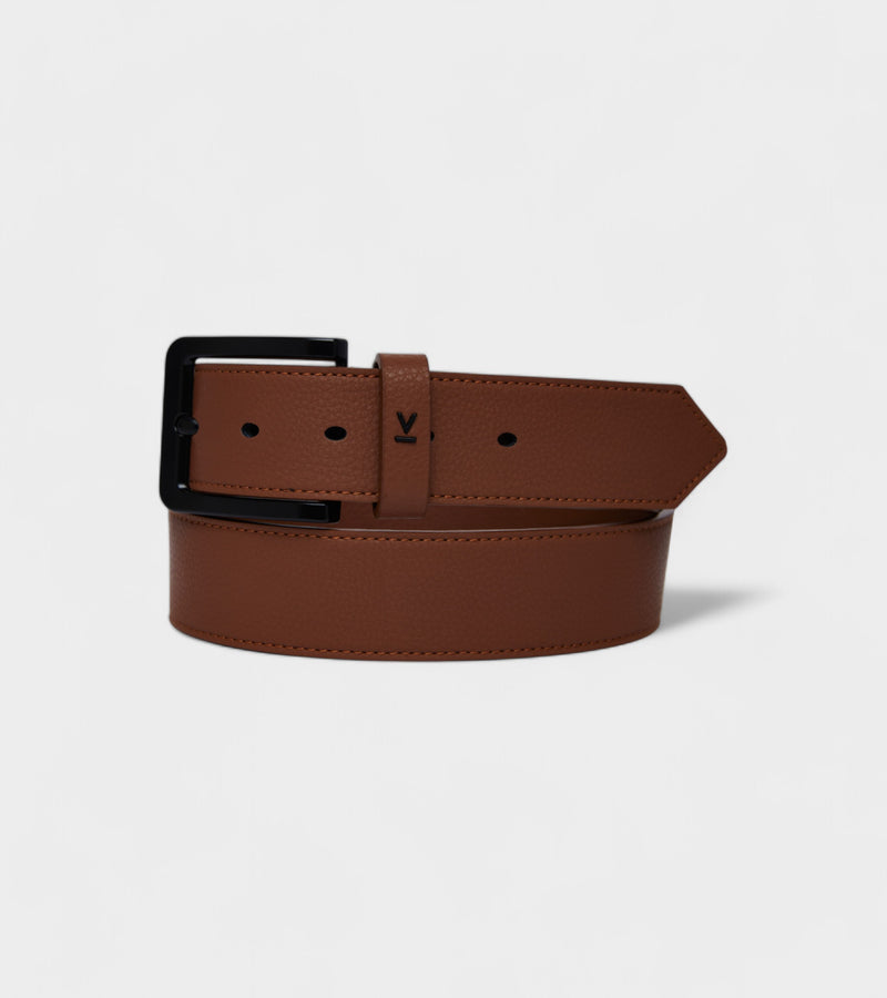 Marley Vegan Bio-Based Bamboo Classic belt in brown