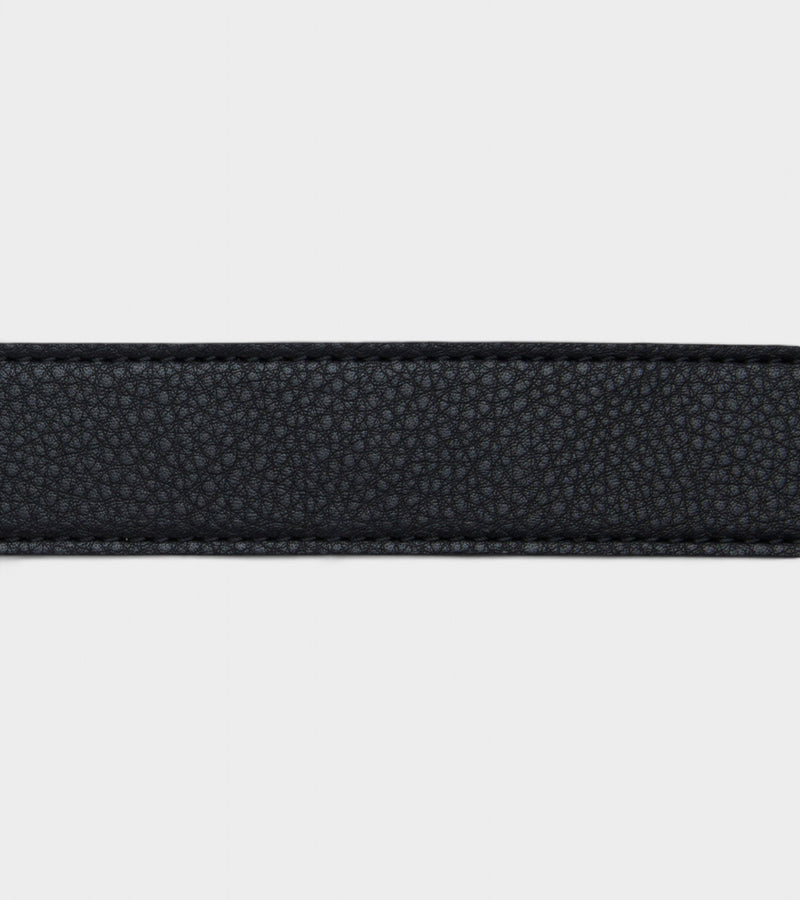 Olive Vegan Bio-Based Bamboo Classic belt in black