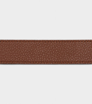 Olive Vegan Bio-Based Bamboo Classic belt in brown