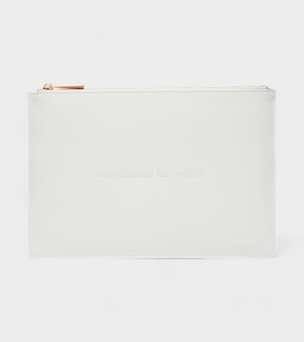 AppleSkin Light Grey & Rose Gold Pouch | Classic Essentials