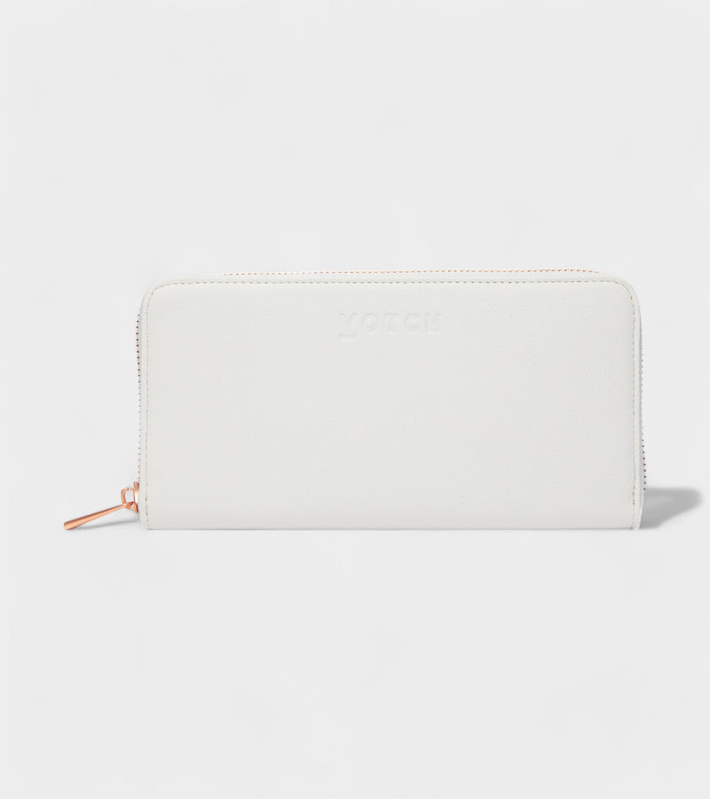 AppleSkin Light Grey & Rose Gold Purse | Classic Essentials