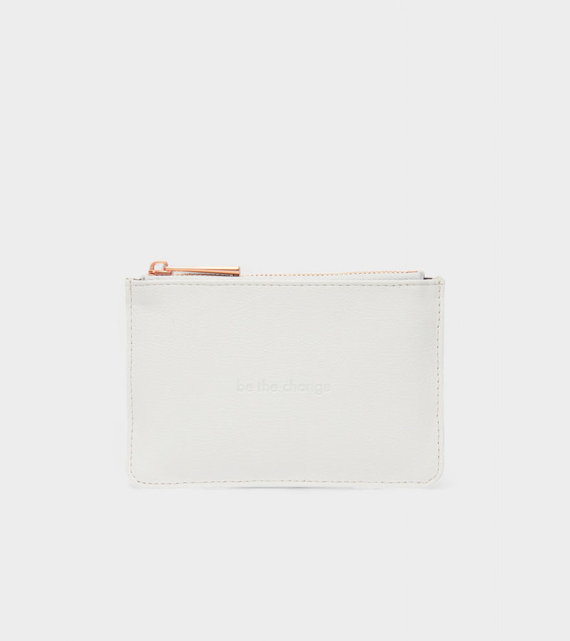 AppleSkin Light Grey & Rose Gold Card Holder | Classic Essentials