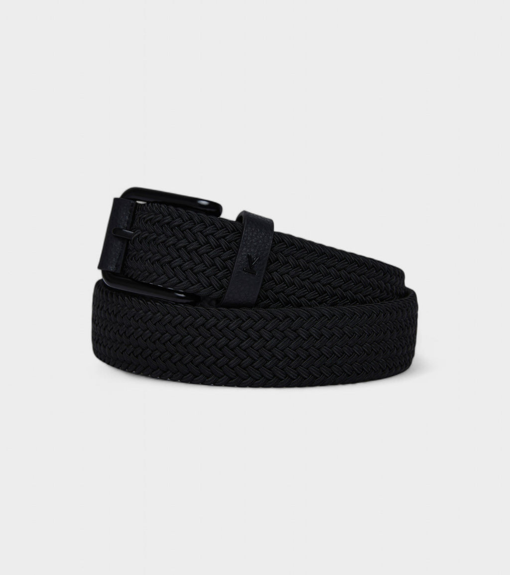 Seb Braided Belt in Black with FREE Ray Keyring