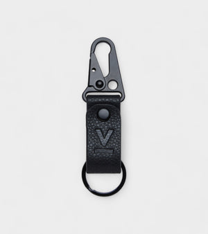 Ray Vegan Bio-Based Bamboo Key ring in black