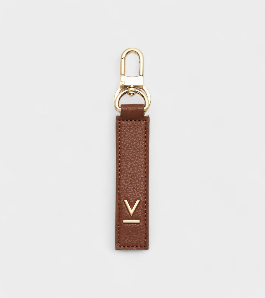 Raya Vegan Bio-Based Bamboo Key ring in brown