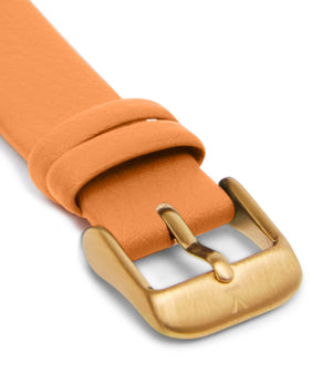 Gold & Burnt Orange Watch | Petite