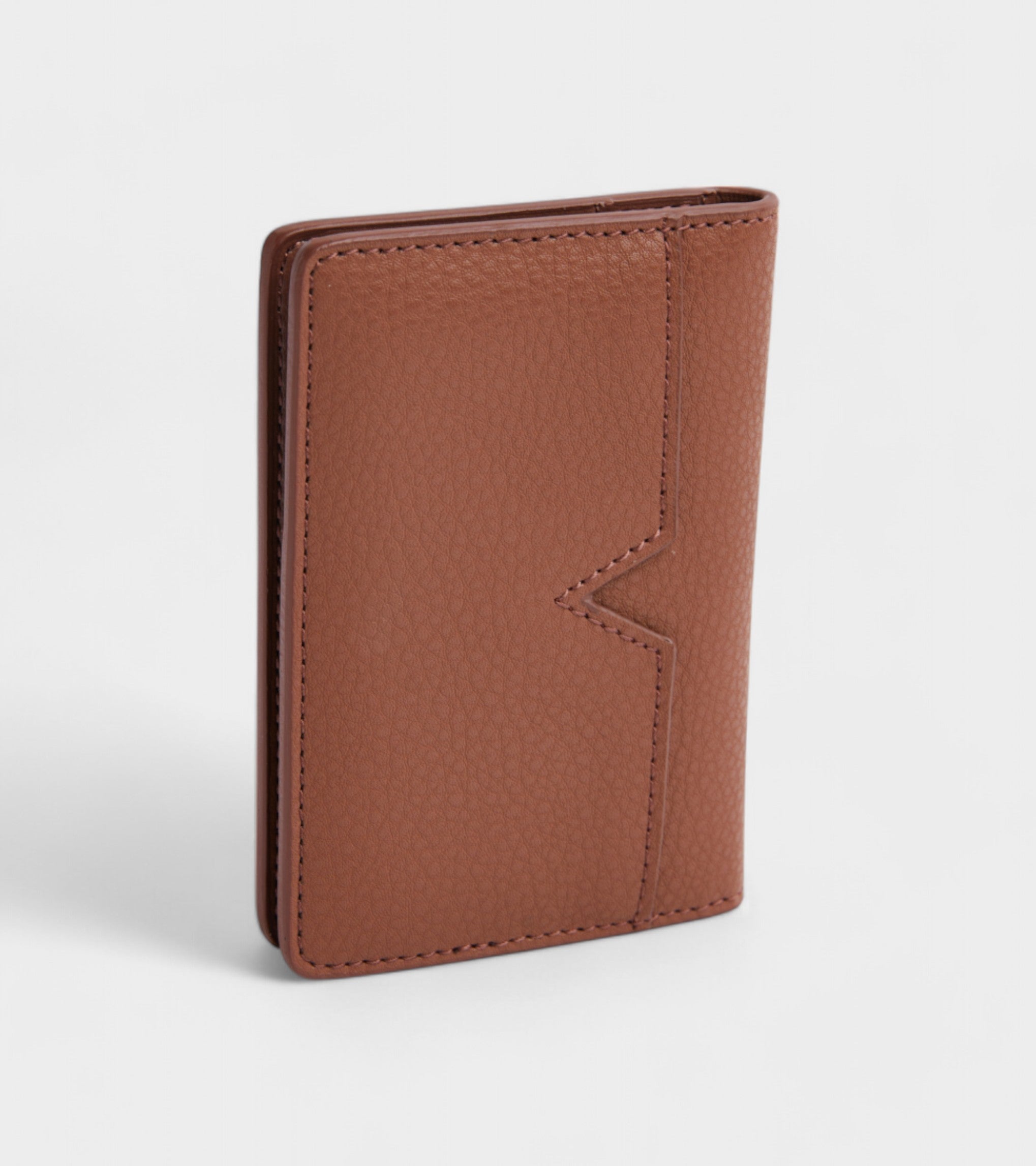 Wilf Vegan Bio-Based Bamboo Bifold Wallet in Brown