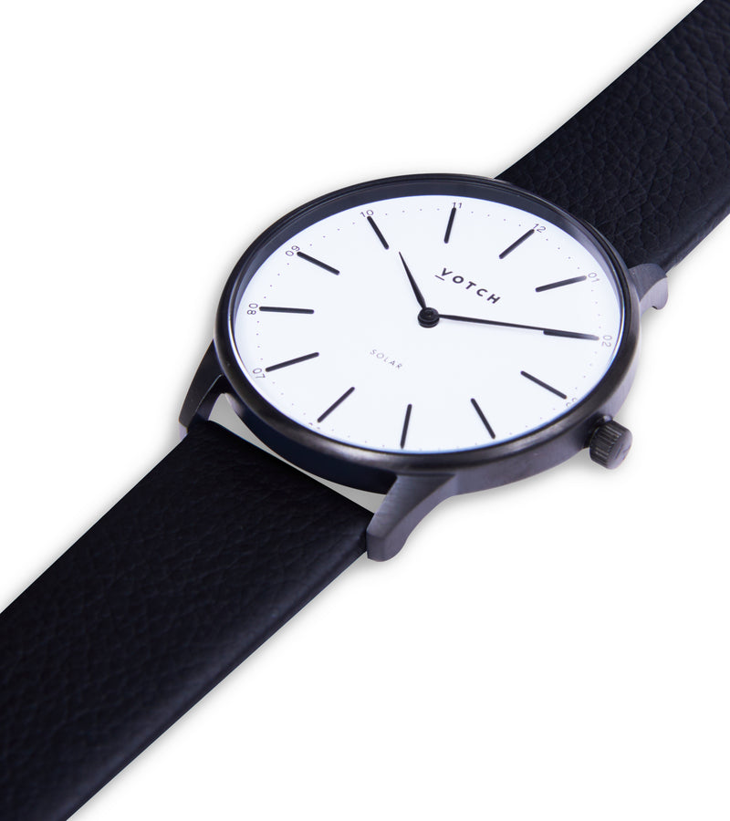 Black & Black Watch | Solar Classic