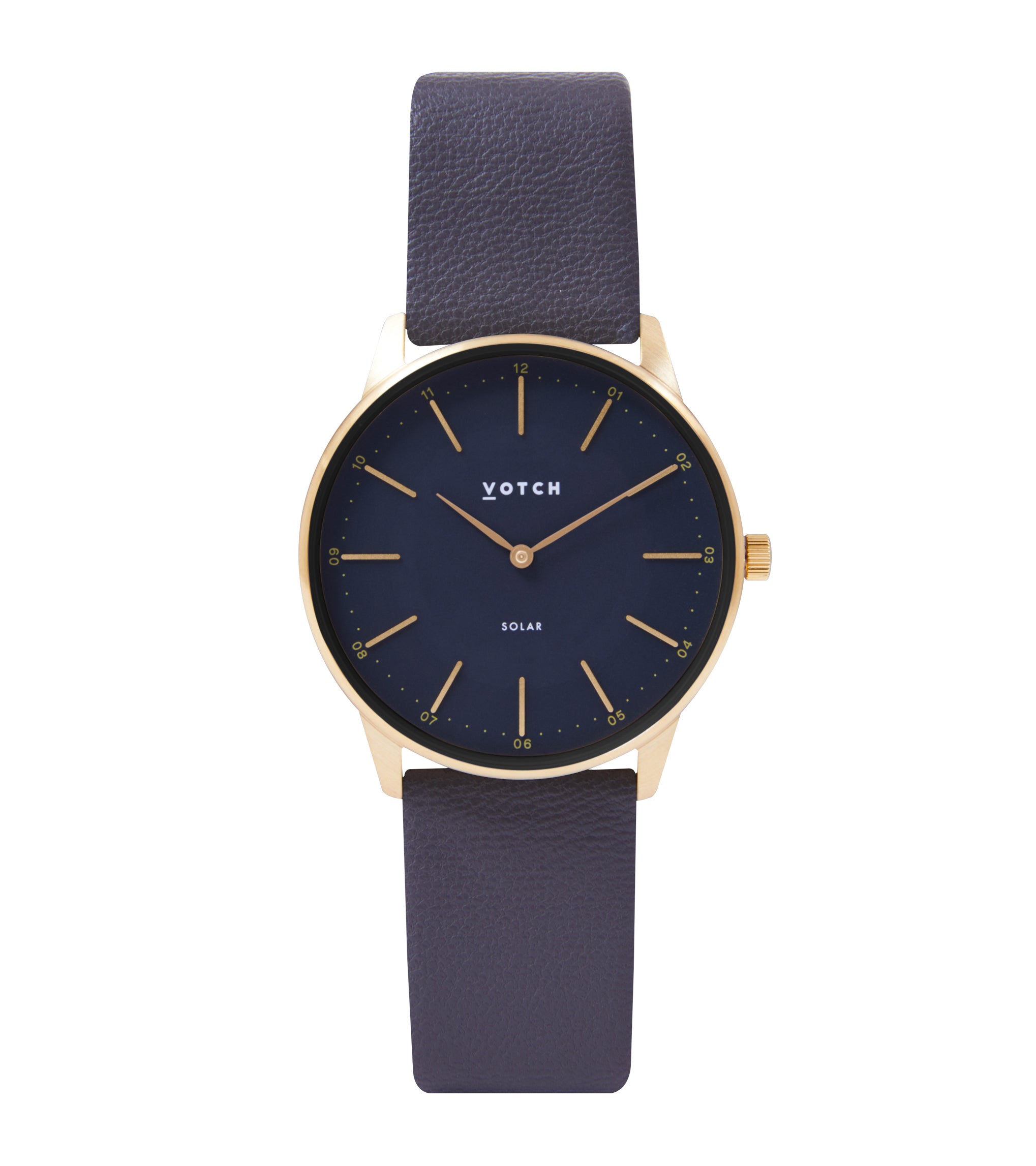 Gold & Black with Steel Grey Watch | Solar Classic