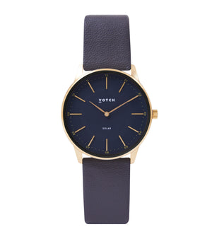 Gold & Black with Steel Grey Watch | Solar Classic