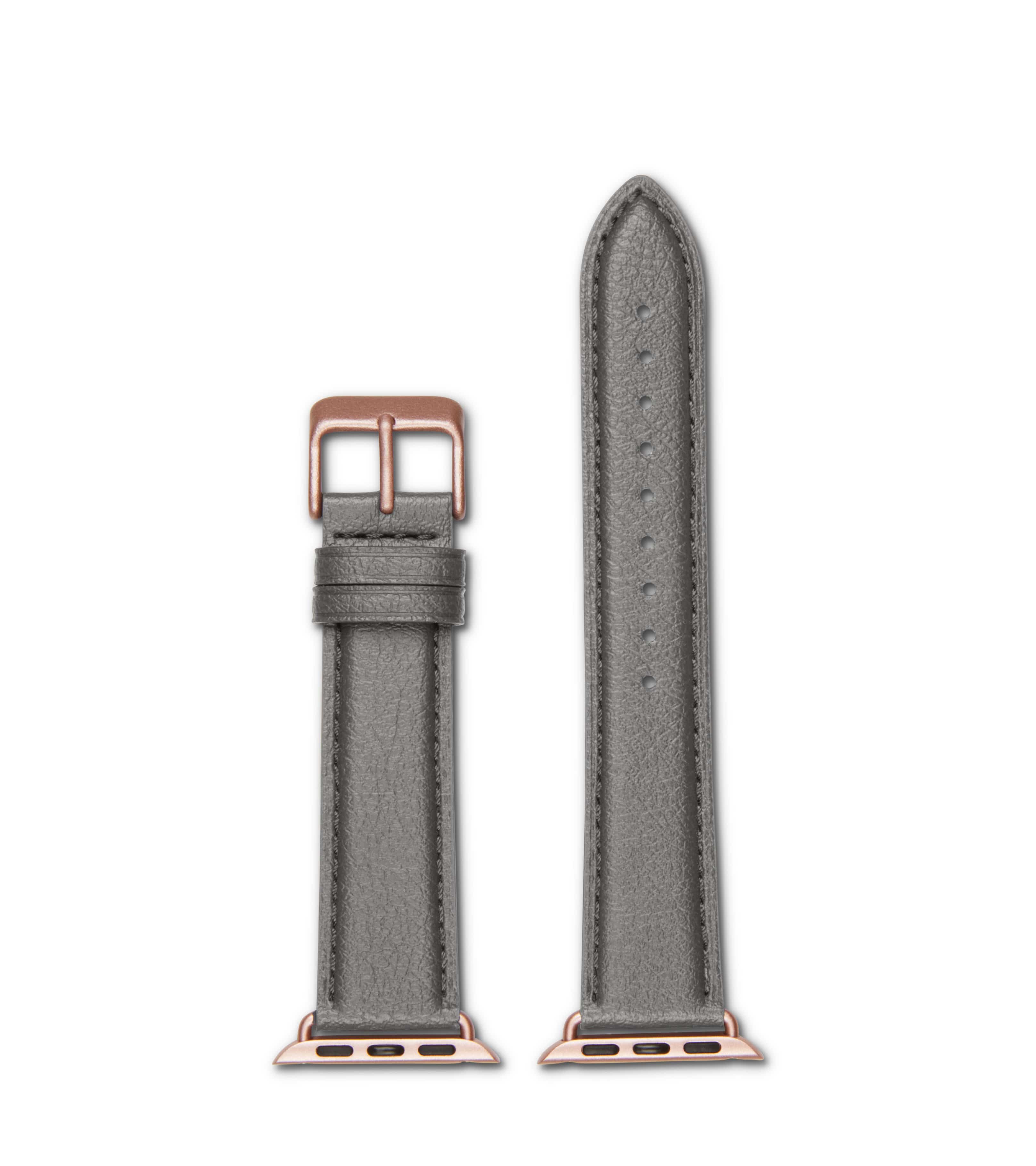 Space grey apple watch deals with rose gold band