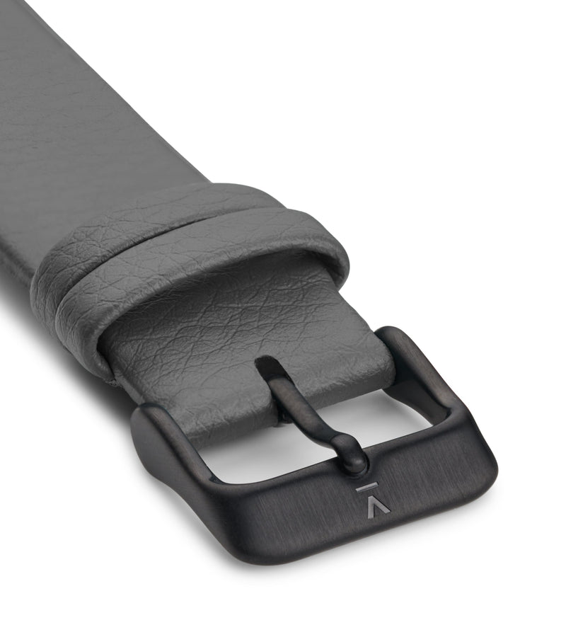 SLATE GREY WITH BRUSHED BLACK BUCKLE | 20MM