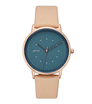 Rose gold & Sepia with Blue  | Lyka