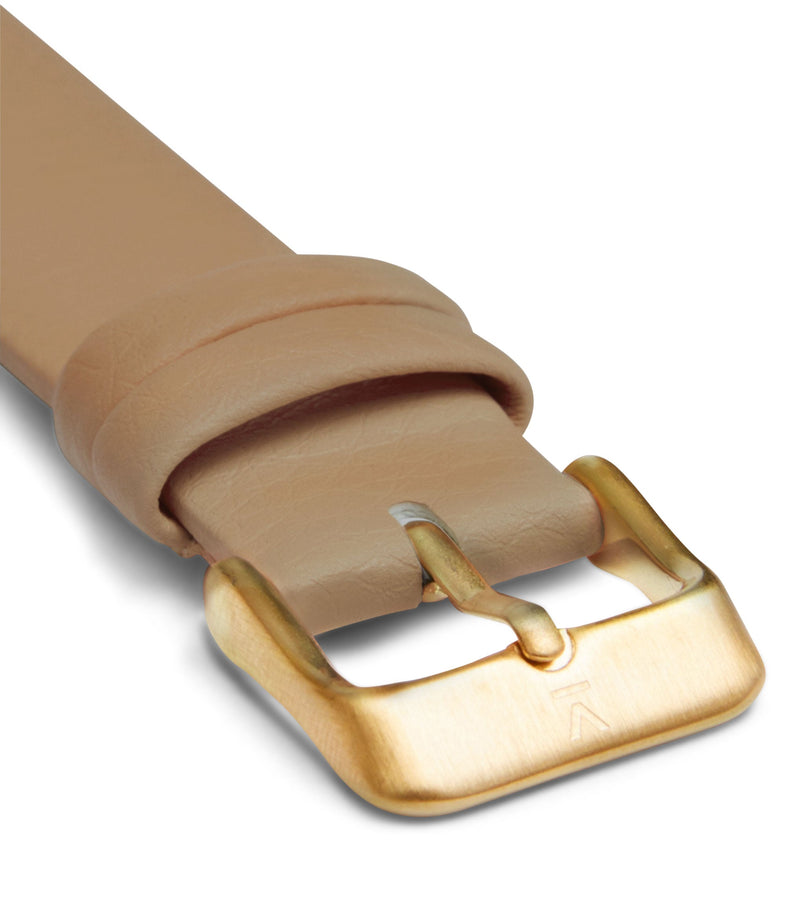 Tan with brushed gold buckle | 20mm