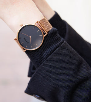 Rose Gold & Rose Gold with Black | Mesh Classic