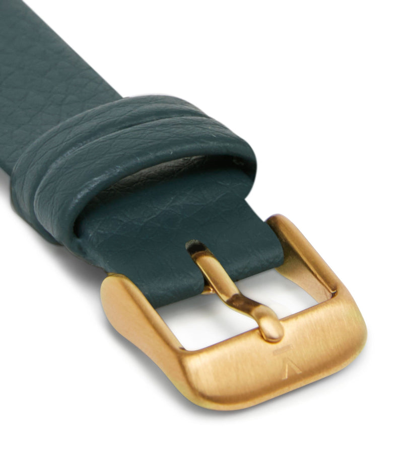 Juniper with brushed gold buckle | 16mm