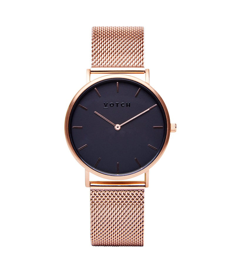 Rose Gold & Rose Gold with Black | Mesh Classic
