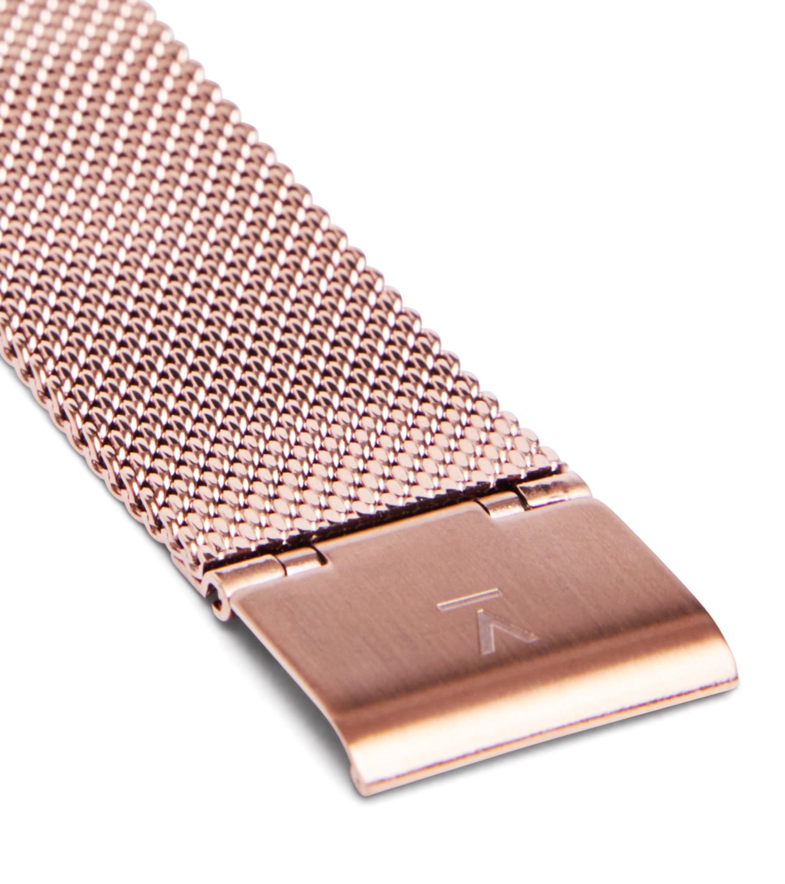 Rose gold mesh strap sale