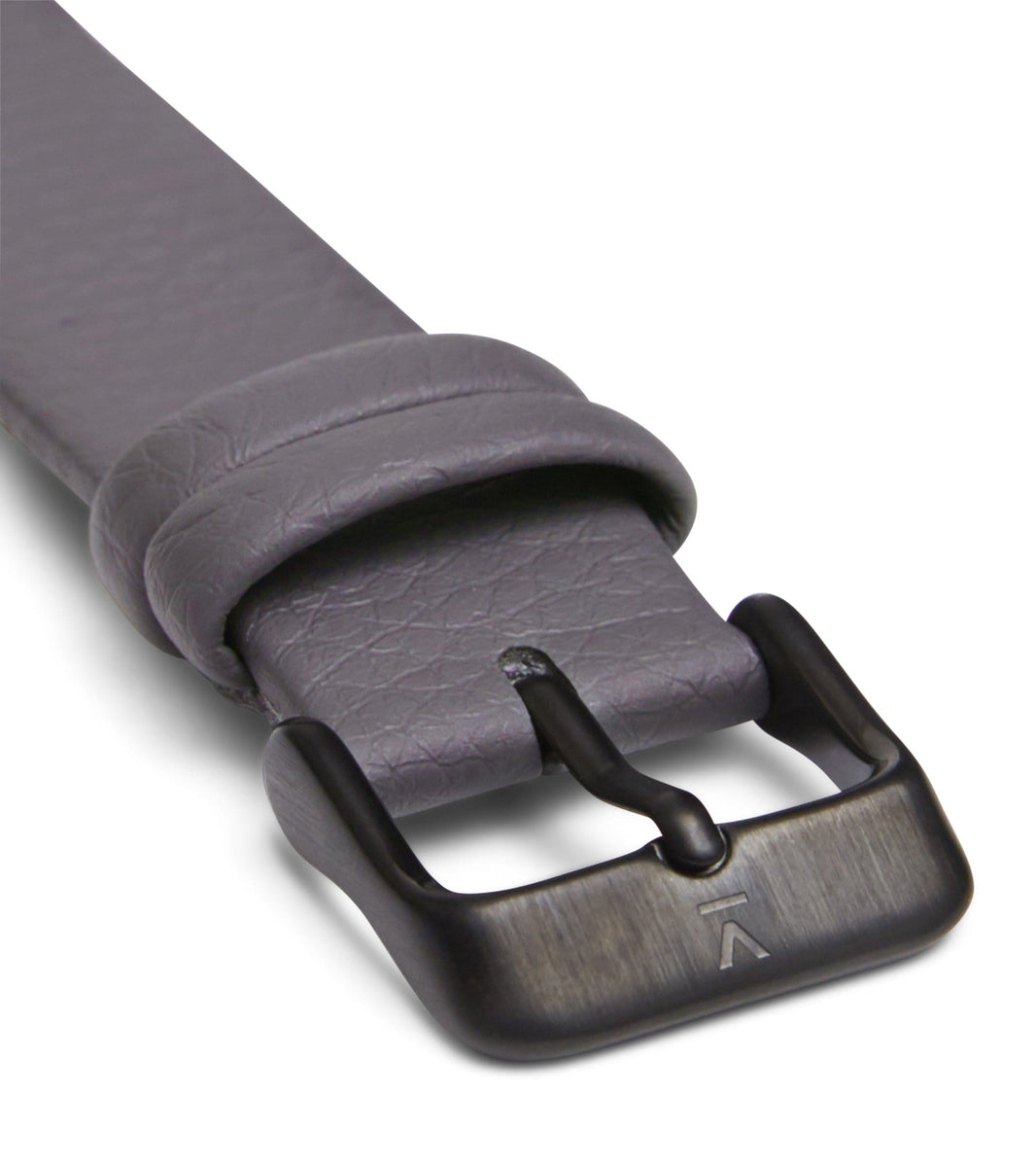 Slate grey with brushed black buckle | 18mm